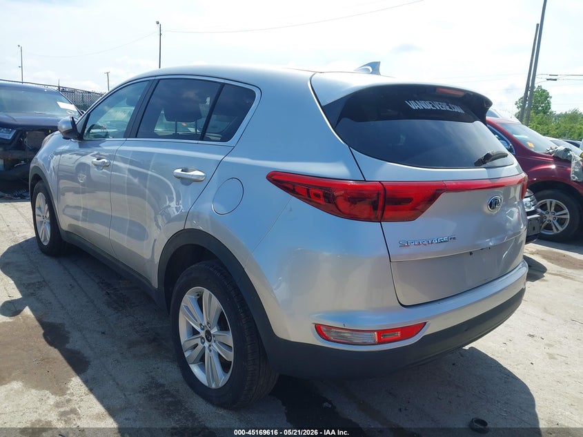 2018 Kia Sportage VIN KNDPM3AC3J7485871 IAAI salvage auction — NORMAL WEAR, Salvage (Texas), sold $2,575 on 2026-07-28 (photo 3)