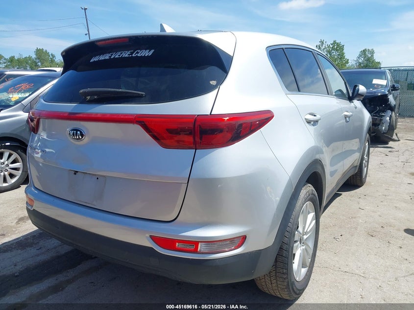 2018 Kia Sportage VIN KNDPM3AC3J7485871 IAAI salvage auction — NORMAL WEAR, Salvage (Texas), sold $2,575 on 2026-07-28 (photo 4)