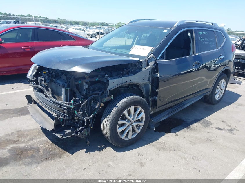 2019 Nissan Rogue VIN JN8AT2MV4KW378596 IAAI salvage auction — LEFT FRONT, Salvage (North Carolina), sold $3,300 on 2026-07-22 (photo 2)
