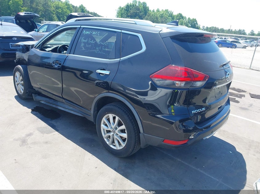 2019 Nissan Rogue VIN JN8AT2MV4KW378596 IAAI salvage auction — LEFT FRONT, Salvage (North Carolina), sold $3,300 on 2026-07-22 (photo 3)