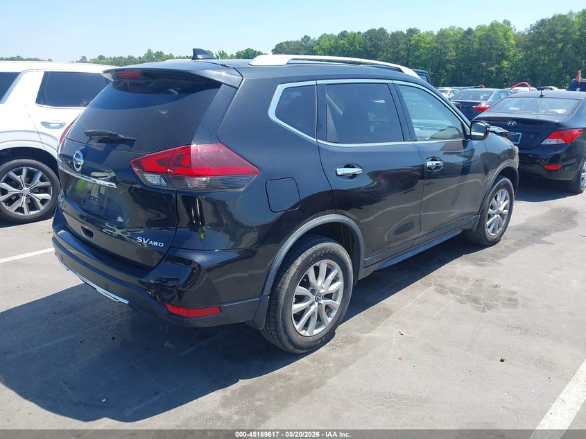 2019 Nissan Rogue VIN JN8AT2MV4KW378596 IAAI salvage auction — LEFT FRONT, Salvage (North Carolina), sold $3,300 on 2026-07-22 (photo 4)