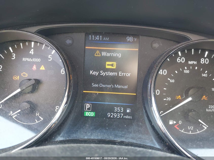 2019 Nissan Rogue VIN JN8AT2MV4KW378596 IAAI salvage auction — LEFT FRONT, Salvage (North Carolina), sold $3,300 on 2026-07-22 (photo 7)