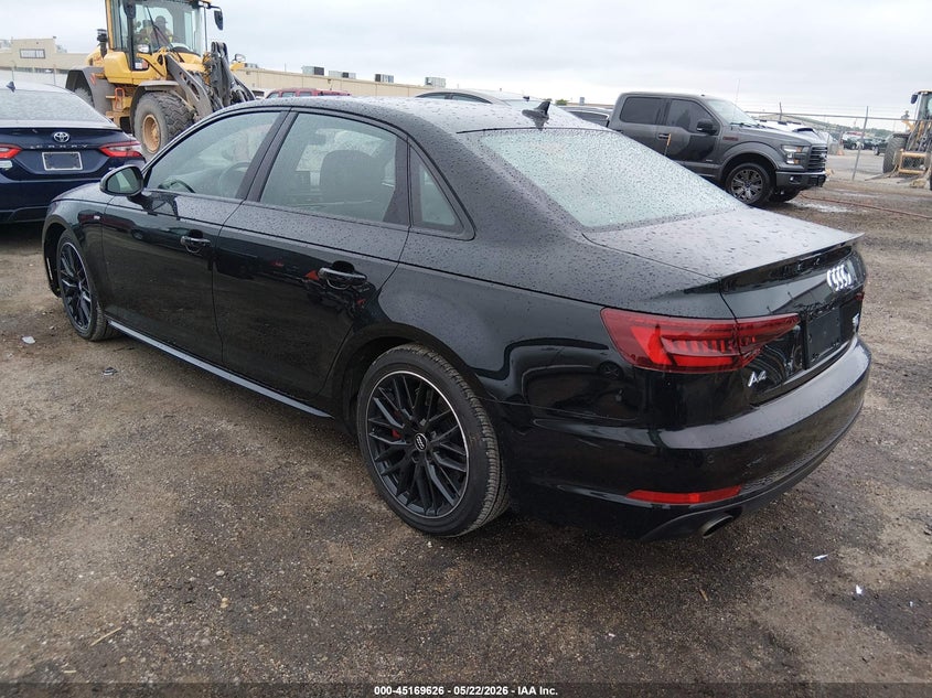 2018 Audi A4 VIN WAUENAF49JA039329 IAAI salvage auction — SUSPENSION, Salvage (Kansas), sold $9,100 on 2026-08-14 (photo 3)