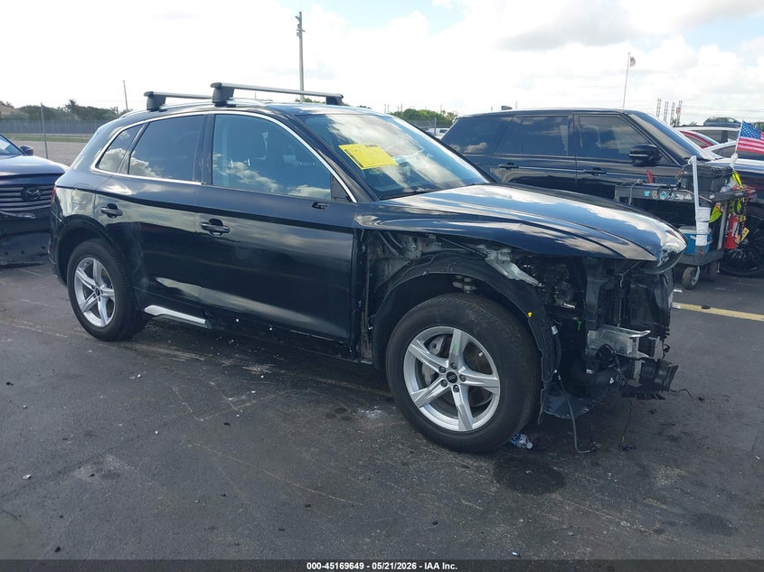 2024 Audi Q5 VIN WA1ABAFY1R2083662 IAAI salvage auction — RIGHT SIDE, Rebuildable (Florida), sold $14,575 on 2026-07-23 (photo 1)