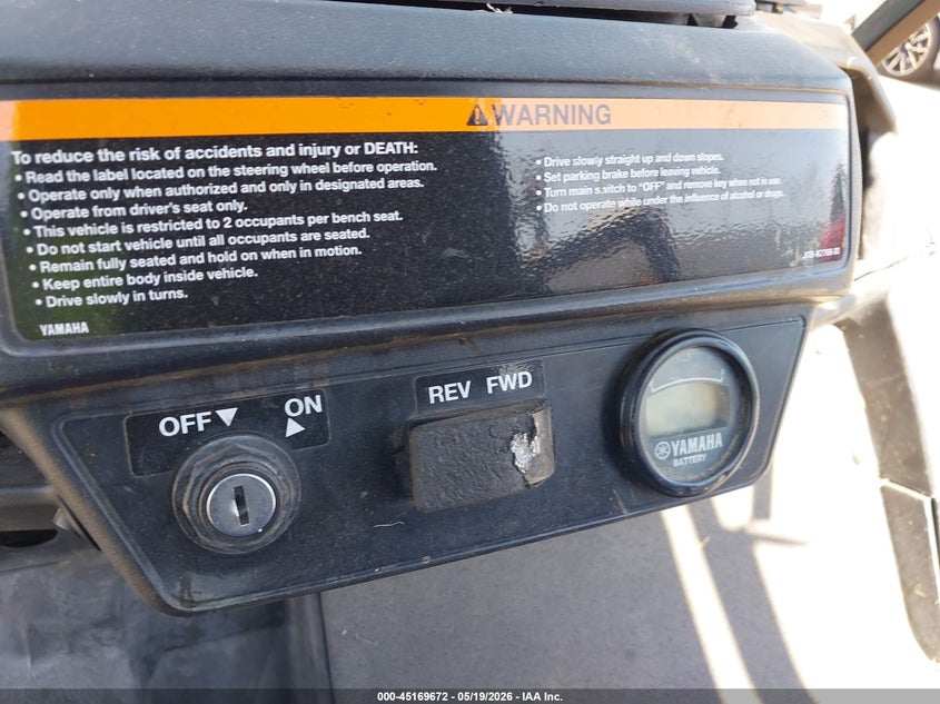 2018 Yamaha VIN 4C9G3PTW1JA326019 IAAI salvage auction — ROLLOVER, Salvage (California), sold $125 on 2026-07-08 (photo 7)