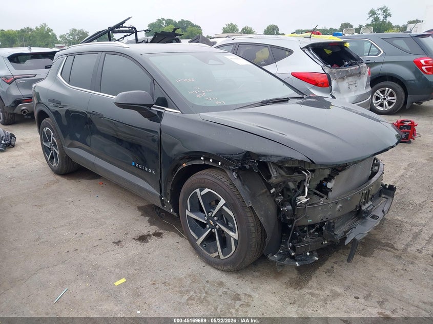 2026 Chevrolet Equinox VIN 3GN7DNRP4TS123885 IAAI salvage auction — LEFT FRONT, Salvage (North Carolina), sold $7,775 on 2026-07-30 (photo 1)