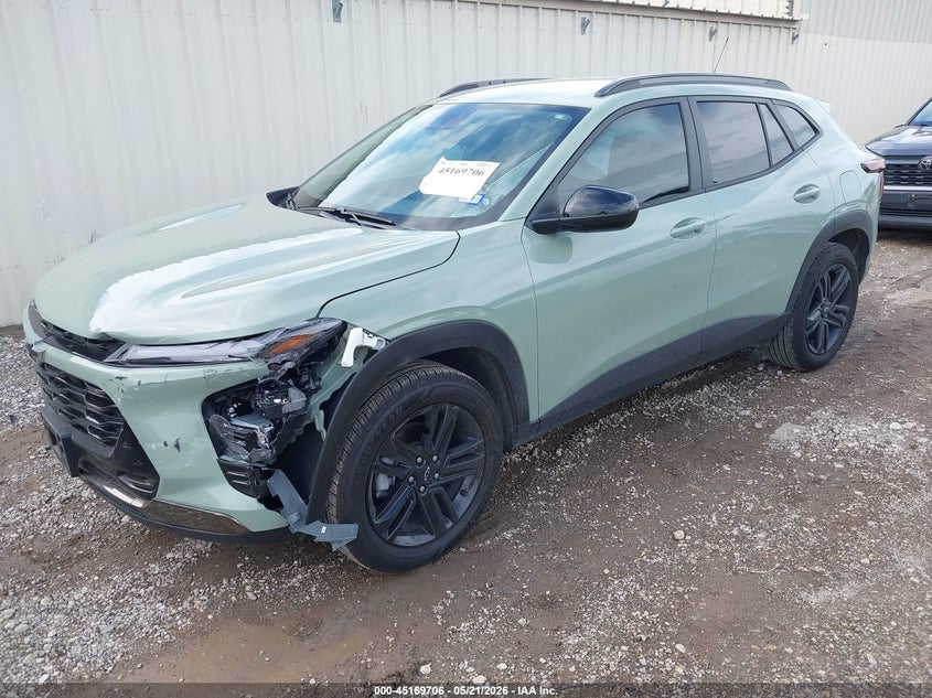 2025 Chevrolet Trax VIN KL77LKEPXSC279639 IAAI salvage auction — LEFT FRONT, Original (Texas), sold $4,650 on 2026-07-27 (photo 2)
