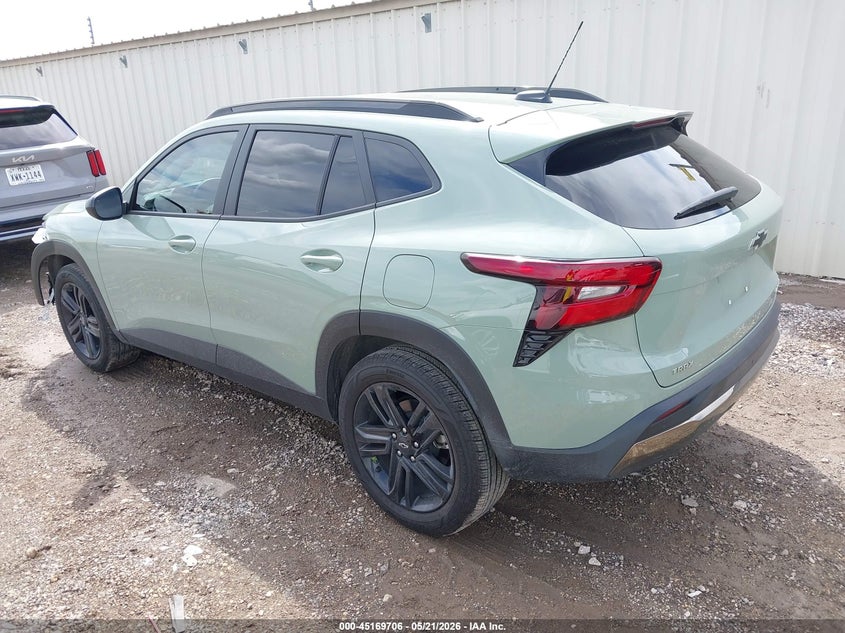 2025 Chevrolet Trax VIN KL77LKEPXSC279639 IAAI salvage auction — LEFT FRONT, Original (Texas), sold $4,650 on 2026-07-27 (photo 3)