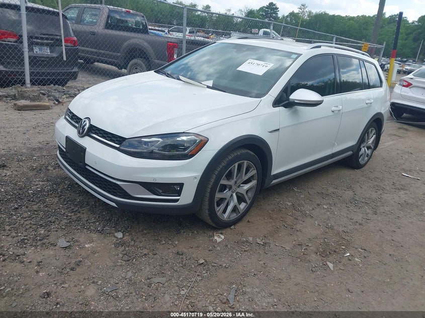2019 Volkswagen Golf VIN 3VWH17AU9KM520561 IAAI salvage auction — REAR END, Salvage (Massachusetts), sold $7,800 on 2026-08-25 (photo 2)