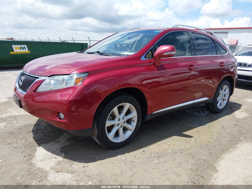 2012 Lexus VIN 2T2ZK1BA7CC073322 IAAI salvage auction — HAIL, Salvage (Kansas), sold $7,300 on 2026-07-31 (photo 2)