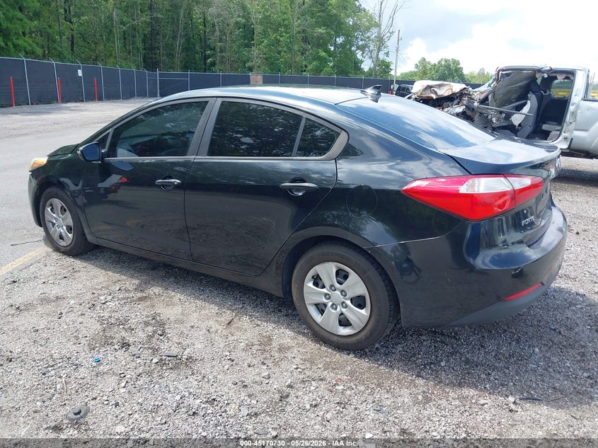2016 Kia Forte VIN KNAFX4A6XG5612572 IAAI salvage auction — FRONT END, Salvage (South Carolina), sold $850 on 2026-07-14 (photo 3)