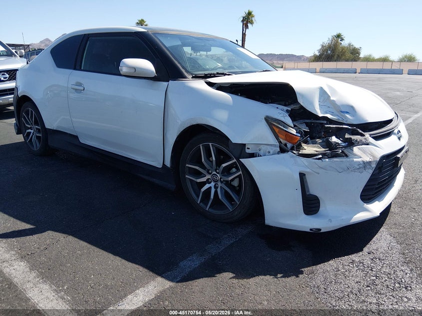 2016 Scion Tc VIN JTKJF5C73GJ018997 IAAI salvage auction — FRONT END, Salvage (Nevada), sold $1,250 on 2026-07-24 (photo 1)