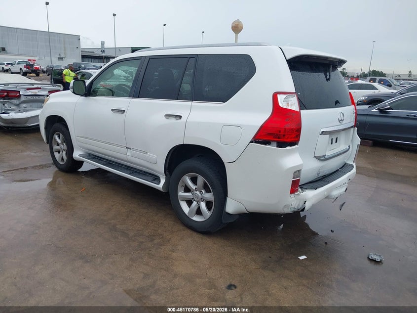 2013 Lexus Gx VIN JTJBM7FX3D5052268 IAAI salvage auction — REAR END, Original (Texas), sold $11,750 on 2026-07-16 (photo 3)