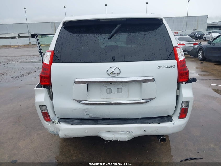 2013 Lexus Gx VIN JTJBM7FX3D5052268 IAAI salvage auction — REAR END, Original (Texas), sold $11,750 on 2026-07-16 (photo 6)
