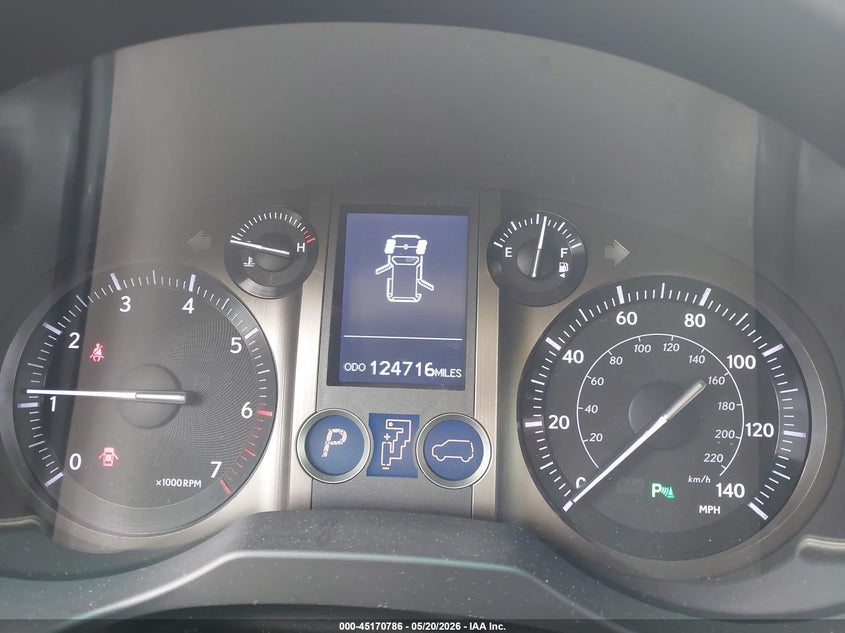 2013 Lexus Gx VIN JTJBM7FX3D5052268 IAAI salvage auction — REAR END, Original (Texas), sold $11,750 on 2026-07-16 (photo 7)