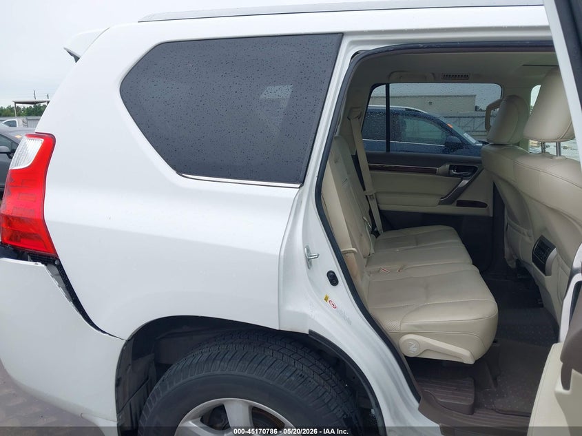2013 Lexus Gx VIN JTJBM7FX3D5052268 IAAI salvage auction — REAR END, Original (Texas), sold $11,750 on 2026-07-16 (photo 8)