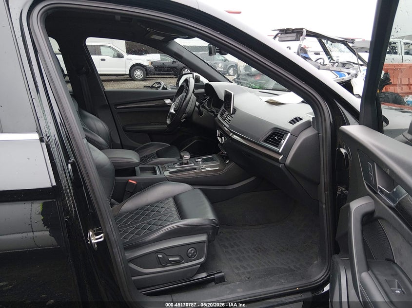 2018 Audi Sq5 VIN WA1A4AFYXJ2013320 IAAI salvage auction — FRONT END, Salvage (Oklahoma), sold $7,625 on 2026-07-07 (photo 5)
