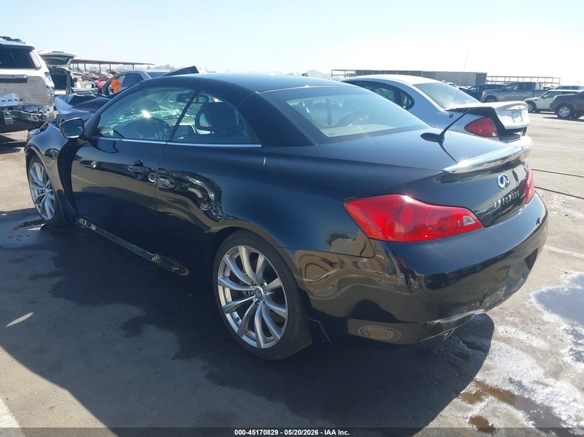 2009 Infiniti G37 VIN JNKCV66E59M724288 IAAI salvage auction — FRONT END, Salvage (Arizona), sold $350 on 2026-07-07 (photo 3)