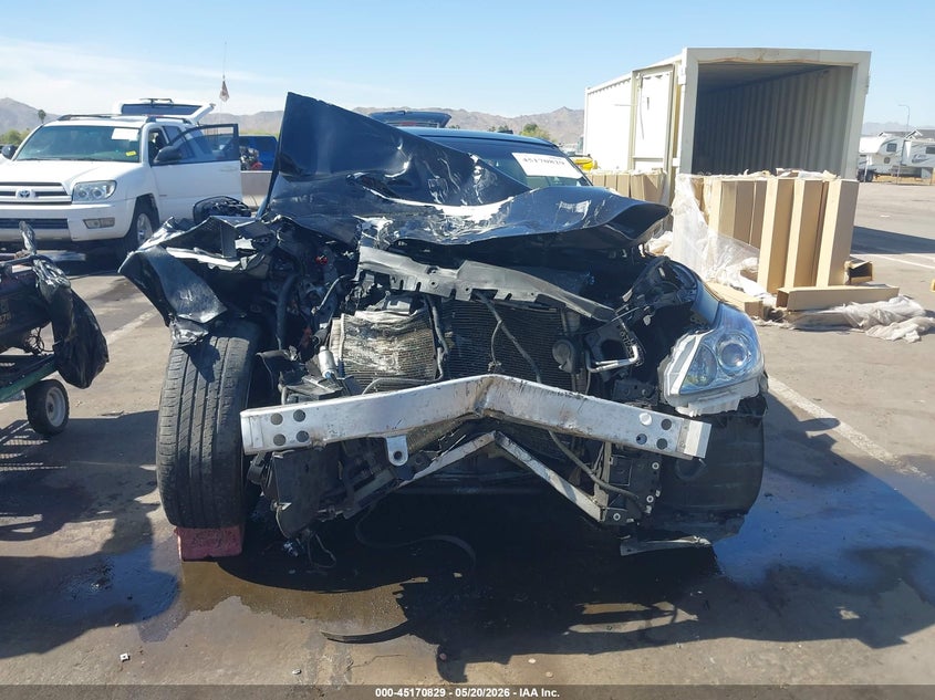 2009 Infiniti G37 VIN JNKCV66E59M724288 IAAI salvage auction — FRONT END, Salvage (Arizona), sold $350 on 2026-07-07 (photo 6)