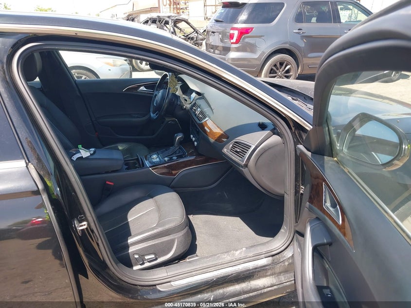 2016 Audi A6 VIN WAUGFAFC6GN042171 IAAI salvage auction — LEFT FRONT, Clear (Michigan), sold $3,025 on 2026-07-30 (photo 5)