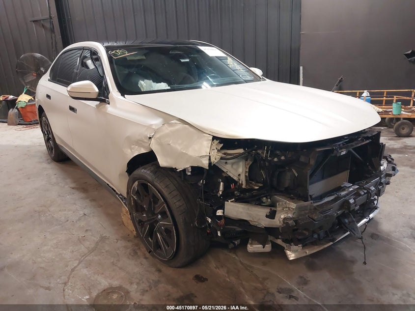 2024 BMW 7er VIN WBA33EJ0XRCR65702 IAAI salvage auction — FRONT END, Mv-907A (New York), sold $25,150 on 2026-07-07 (photo 6)