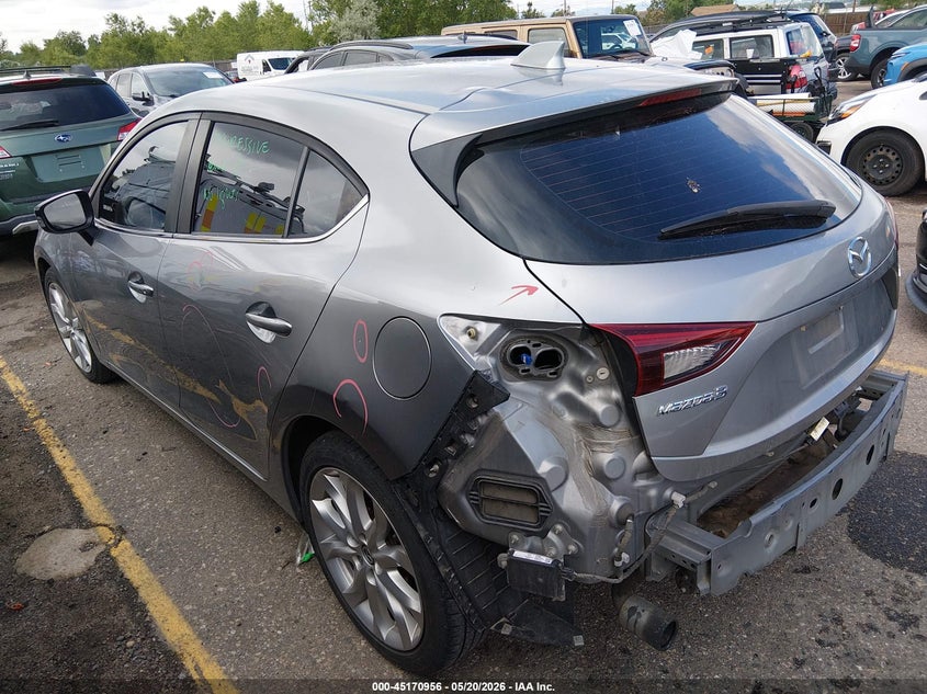 2014 Mazda 3 VIN JM1BM1L31E1203425 IAAI salvage auction — REAR END, Salvage (Colorado), sold $1,200 on 2026-07-10 (photo 3)