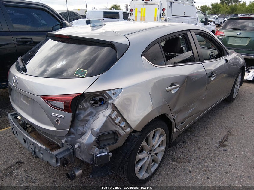 2014 Mazda 3 VIN JM1BM1L31E1203425 IAAI salvage auction — REAR END, Salvage (Colorado), sold $1,200 on 2026-07-10 (photo 4)