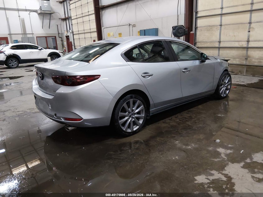 2021 Mazda 3 VIN 3MZBPBBL2MM250153 IAAI salvage auction — FRONT END, Salvage Title, sold $3,050 on 2026-07-10 (photo 4)
