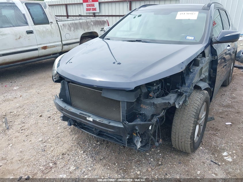 2017 Hyundai Santa fe VIN 5XYZU3LB5HG457631 IAAI salvage auction — FRONT END, Original (Texas), sold $3,900 on 2026-07-18 (photo 6)