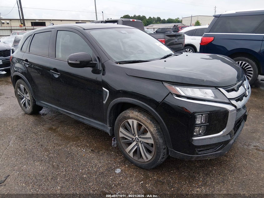 2022 Mitsubishi Outlander VIN JA4ARUAU0NU024733 IAAI salvage auction — FRONT END, Salvage (Texas), sold $5,500 on 2026-08-22 (photo 1)