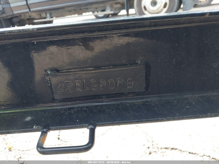 2020 Utility Other VIN 4ZESA1219L1198069 IAAI salvage auction — REAR END, Wait Title, sold $600 on 2026-09-21 (photo 9)