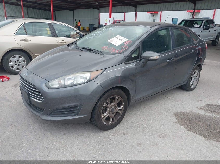 2015 Ford Fiesta VIN 3FADP4BJ2FM221105 IAAI salvage auction — RIGHT REAR, Salvage (Texas), sold $775 on 2026-07-09 (photo 2)