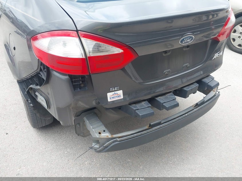 2015 Ford Fiesta VIN 3FADP4BJ2FM221105 IAAI salvage auction — RIGHT REAR, Salvage (Texas), sold $775 on 2026-07-09 (photo 6)