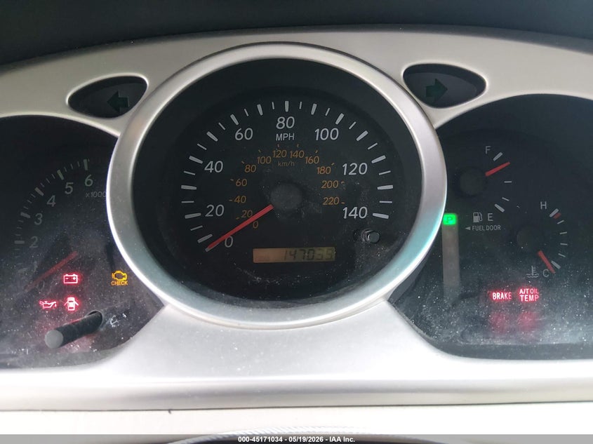 2005 Toyota Highlander VIN JTEHD21A550037493 IAAI salvage auction — NORMAL WEAR, Clear (Missouri), sold $1,400 on 2026-07-08 (photo 7)