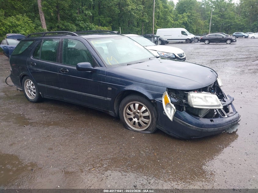 2004 Saab 9-5 VIN YS3EB55E643015276 IAAI salvage auction — FRONT END, Clear (Virginia), sold $225 on 2026-07-08 (photo 1)