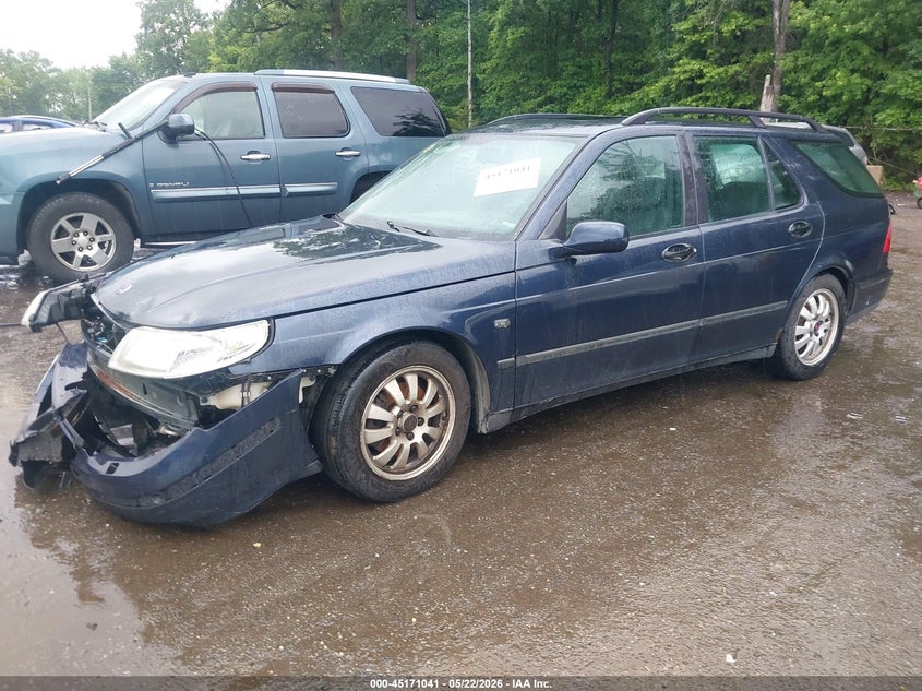 2004 Saab 9-5 VIN YS3EB55E643015276 IAAI salvage auction — FRONT END, Clear (Virginia), sold $225 on 2026-07-08 (photo 2)