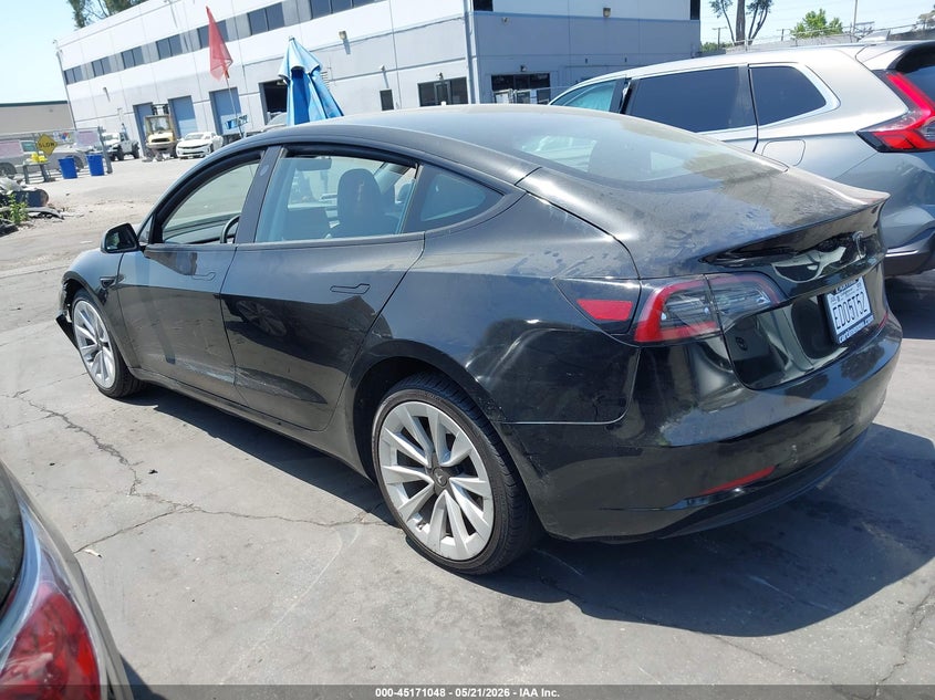 2023 Tesla Model 3 VIN 5YJ3E1EA8PF449248 IAAI salvage auction — FRONT END, Salvage Title, sold $5,900 on 2026-07-11 (photo 3)