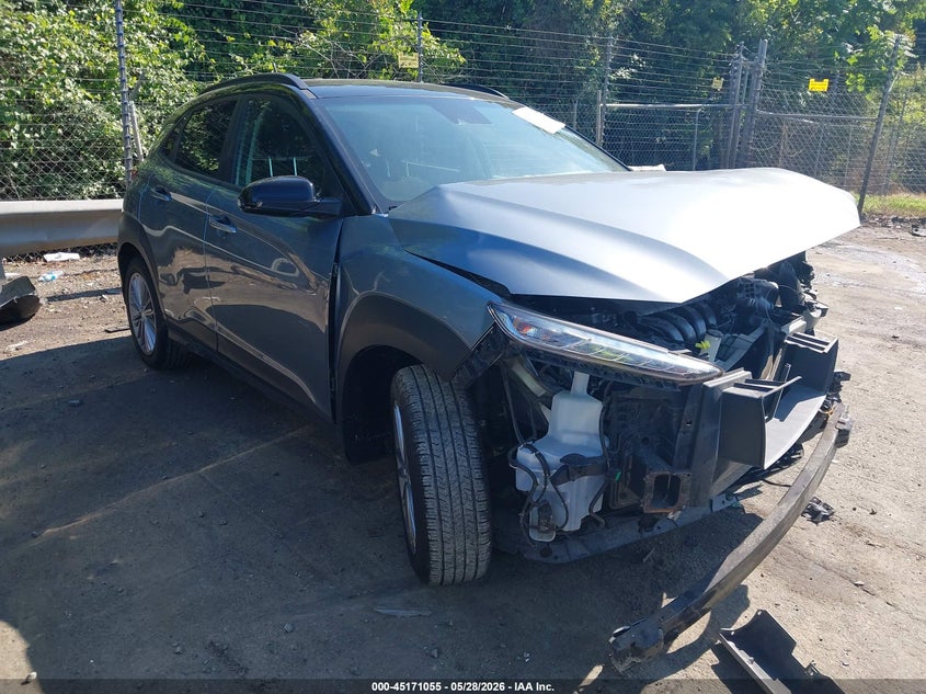 2019 Hyundai Kona VIN KM8K22AAXKU328944 IAAI salvage auction — FRONT END, Salvage Title, sold $1,900 on 2026-07-09 (photo 1)