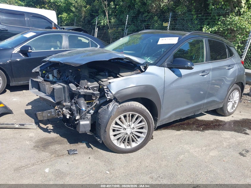 2019 Hyundai Kona VIN KM8K22AAXKU328944 IAAI salvage auction — FRONT END, Salvage Title, sold $1,900 on 2026-07-09 (photo 2)