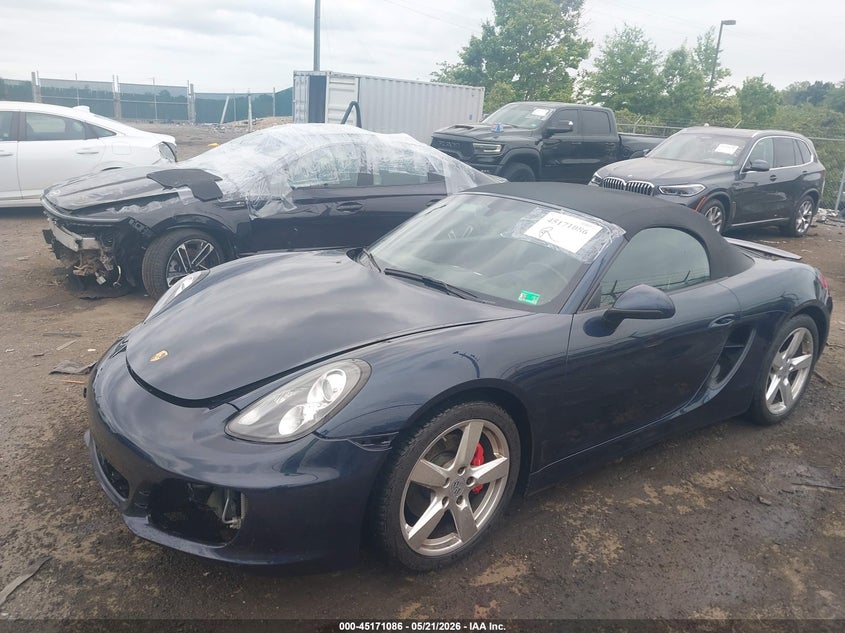 2015 Porsche Boxster VIN WP0CB2A81FS130163 IAAI salvage auction — FRONT END, Salvage (Virginia), sold $21,850 on 2026-07-06 (photo 2)