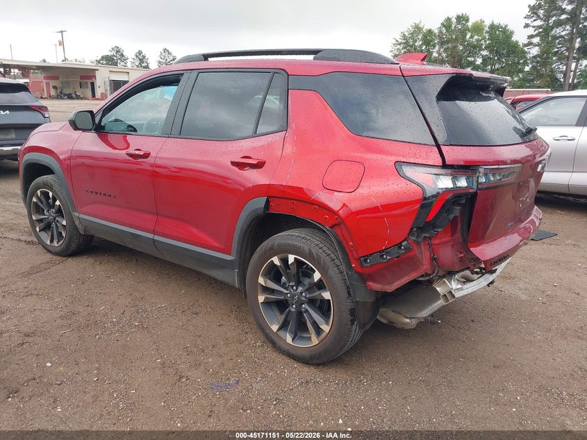 2025 Chevrolet Equinox VIN 3GNAXLEG9SL116995 IAAI salvage auction — FRONT & REAR, Salvage Title, sold $11,200 on 2026-07-30 (photo 3)