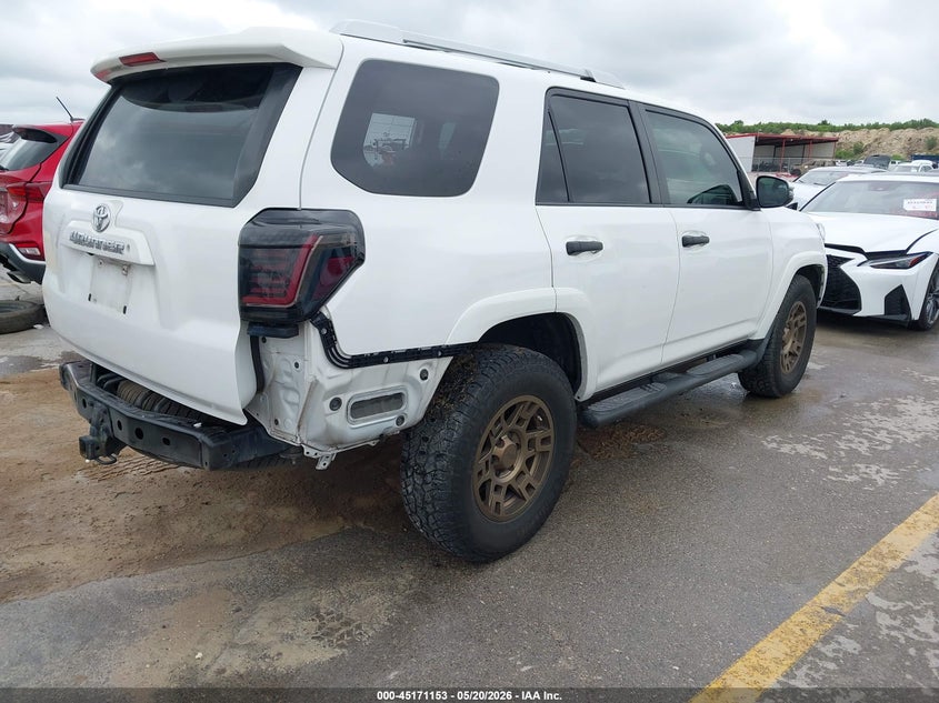 2015 Toyota 4runner VIN JTEZU5JR3F5094226 IAAI salvage auction — REAR END, Original (Texas), sold $9,550 on 2026-07-30 (photo 4)