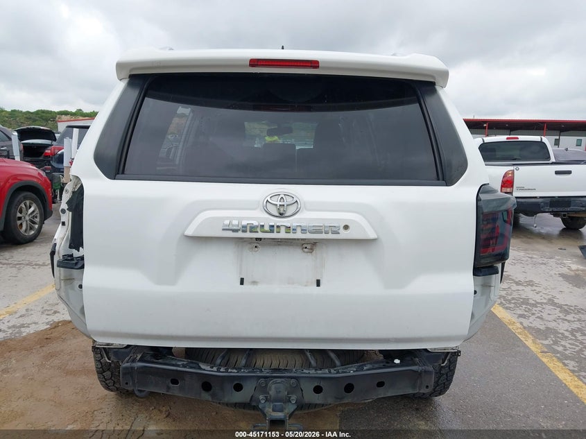 2015 Toyota 4runner VIN JTEZU5JR3F5094226 IAAI salvage auction — REAR END, Original (Texas), sold $9,550 on 2026-07-30 (photo 6)