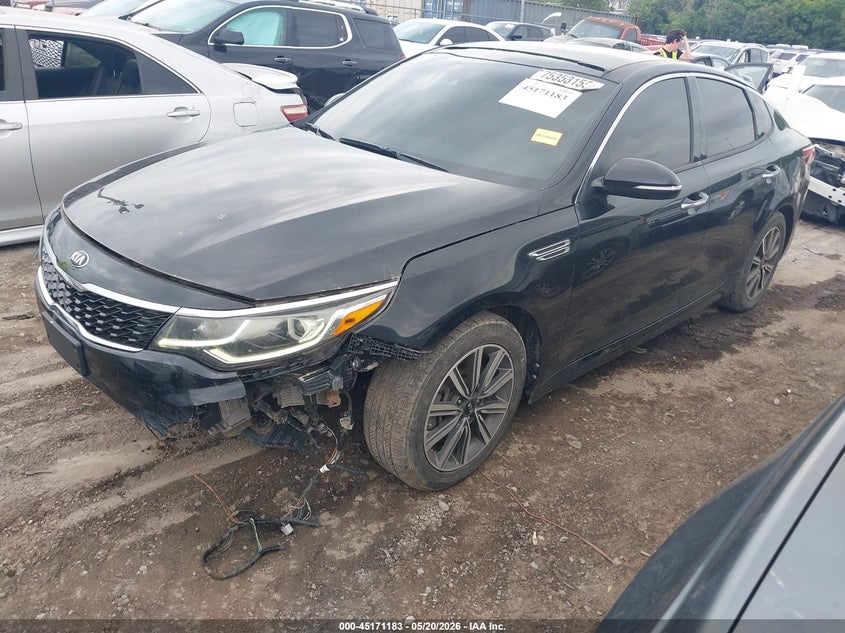 2020 Kia Optima VIN 5XXGU4L14LG410902 IAAI salvage auction — FRONT END, Salvage (Tennessee), sold $2,000 on 2026-07-09 (photo 2)