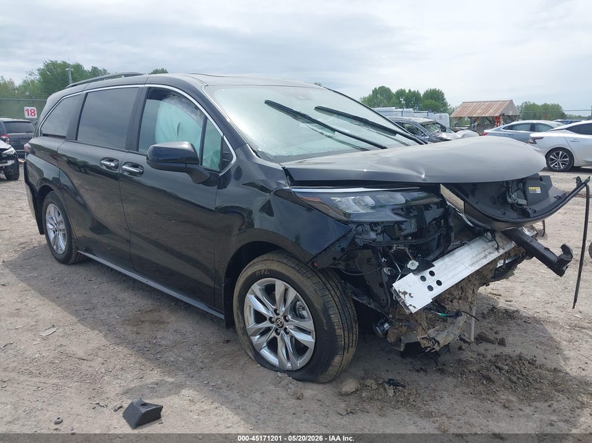 2026 Toyota Sienna VIN 5TDYSKFC6TS257885 — IAAI salvage auction photo