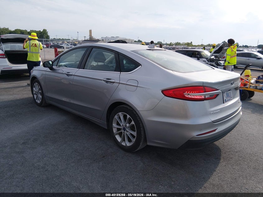 2020 Ford Fusion VIN 3FA6P0LU3LR197017 IAAI salvage auction — SIDE, Sf97 (Washington), sold $11,100 on 2026-07-09 (photo 3)