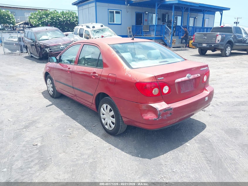 2006 Toyota Corolla VIN JTDBR32E560082082 IAAI salvage auction — REAR END, Salvage (Hawaii), sold $50 on 2026-07-21 (photo 6)