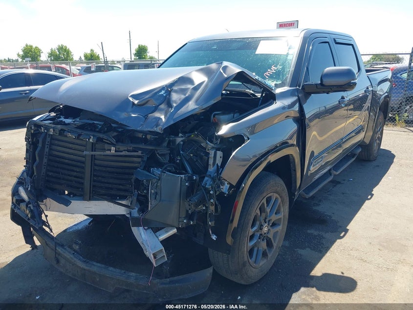 2025 Toyota Tundra VIN 5TFNC5DB9SX103272 IAAI salvage auction — FRONT END, Salvage (California), sold $21,750 on 2026-07-08 (photo 2)