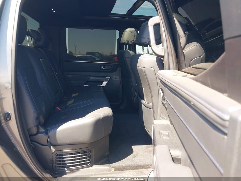 2025 Toyota Tundra VIN 5TFNC5DB9SX103272 IAAI salvage auction — FRONT END, Salvage (California), sold $21,750 on 2026-07-08 (photo 8)