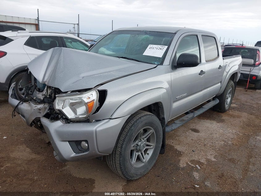 2014 Toyota Tacoma VIN 5TFJU4GN9EX059662 IAAI salvage auction — FRONT END, Original (Texas), sold $7,750 on 2026-07-28 (photo 2)